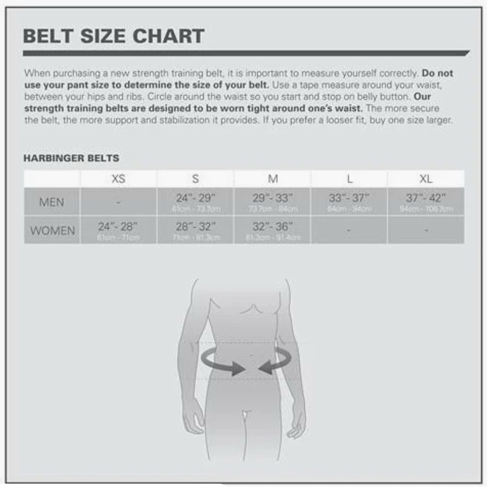 HARBINGER WOMENS 5 INCH FOAM CORE WEIGHT BELT - Picture 8 of 8